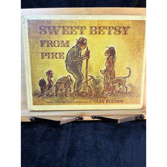 Sweet Betsy from Pike By Glen Rounds - Hardcover Published in 1973 - Picture 1 of 10